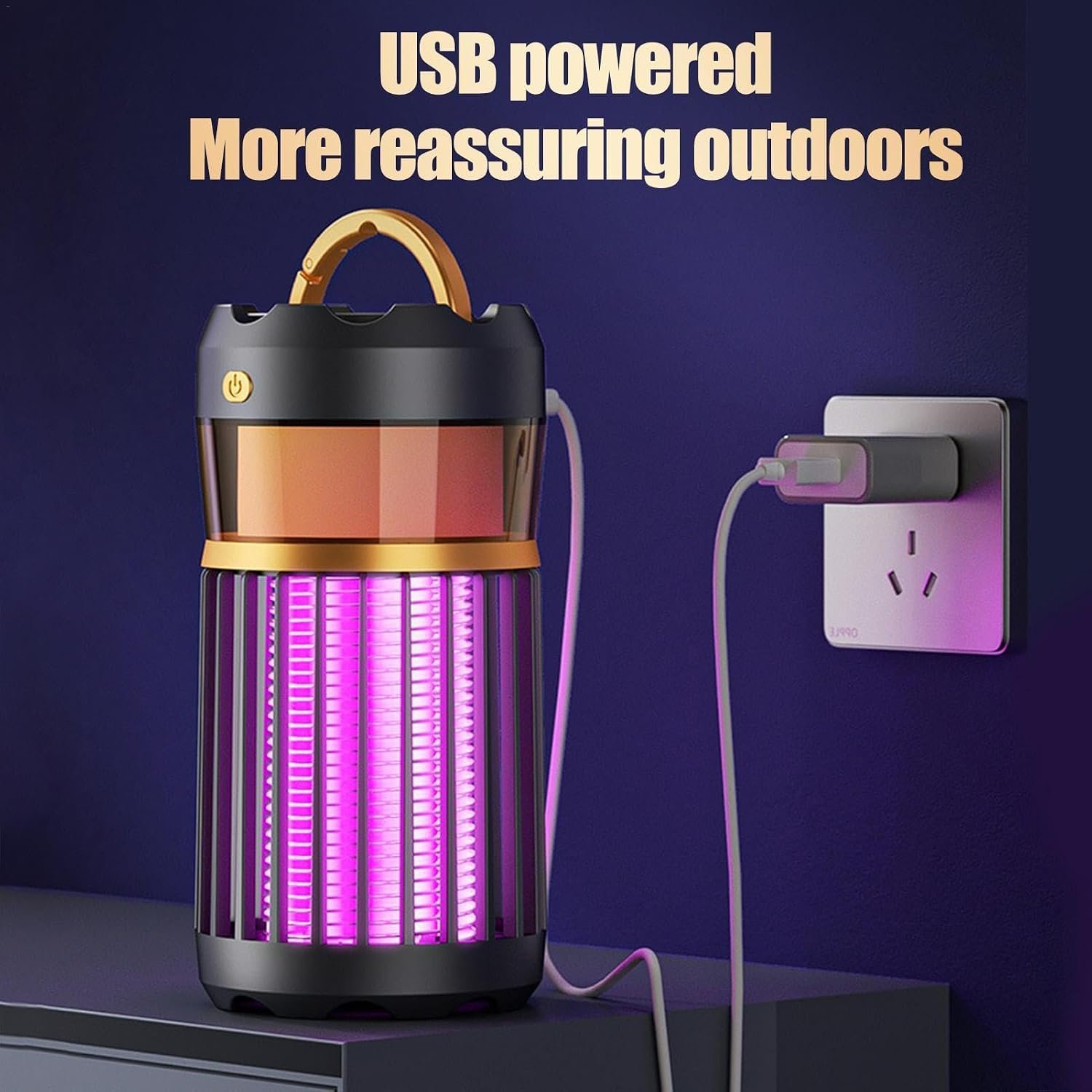 Lampe Anti-Moustiques Intelligente de Camping