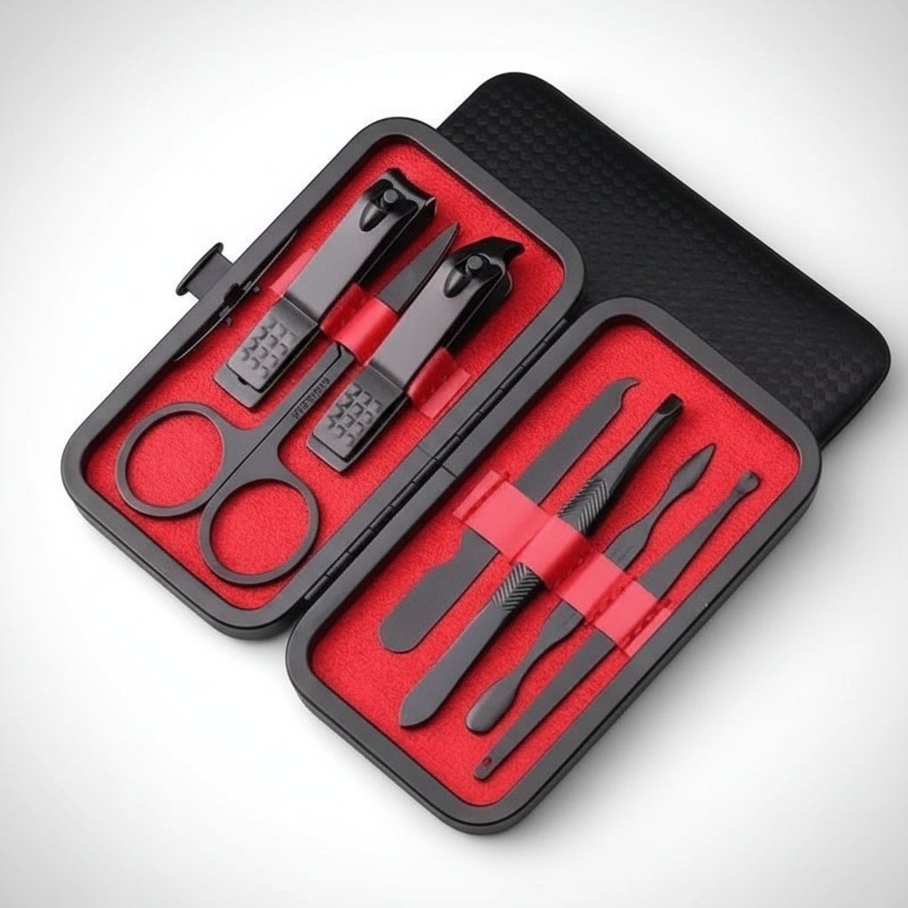 Kit de Soin des Ongles Professionnel 8 en 1