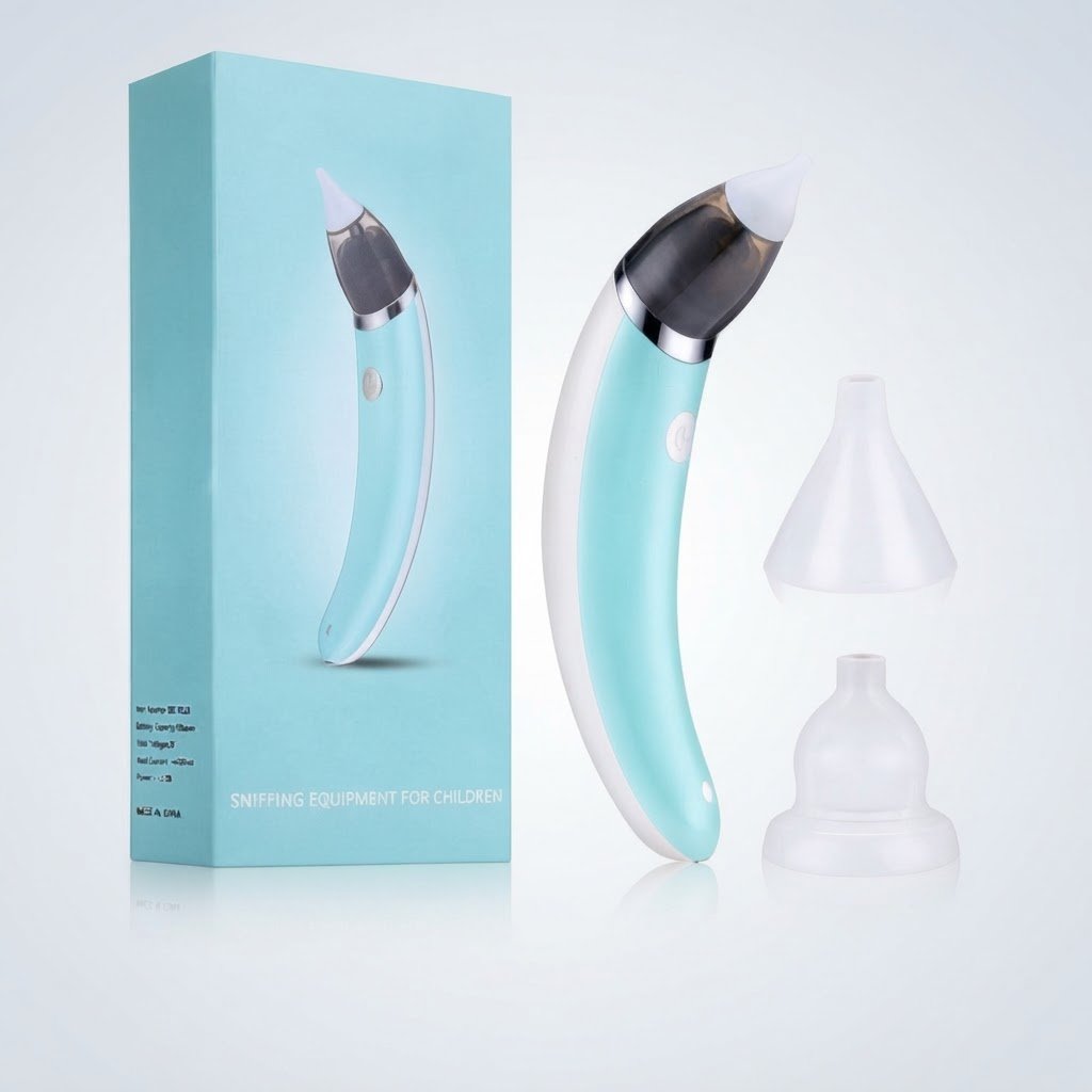 Aspirateur Électrique De Sniffing Nasal Et Oreille Pour Bébé👶🏻