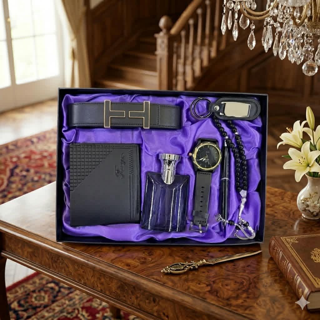  Coffret Cadeau de Luxe pour Homme - 7 Pièces