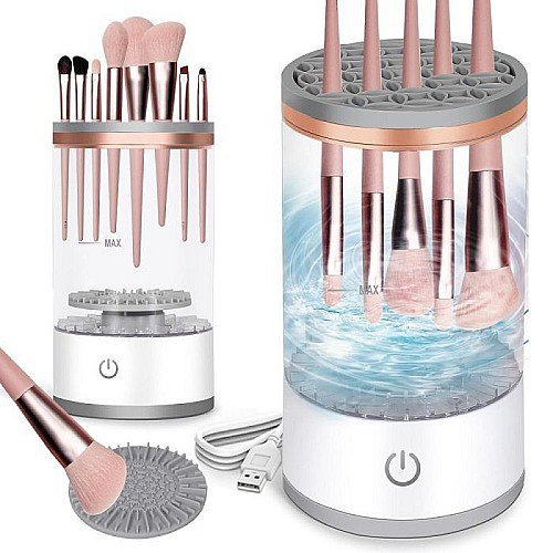 Nettoyeur de Pinceaux de Maquillage 