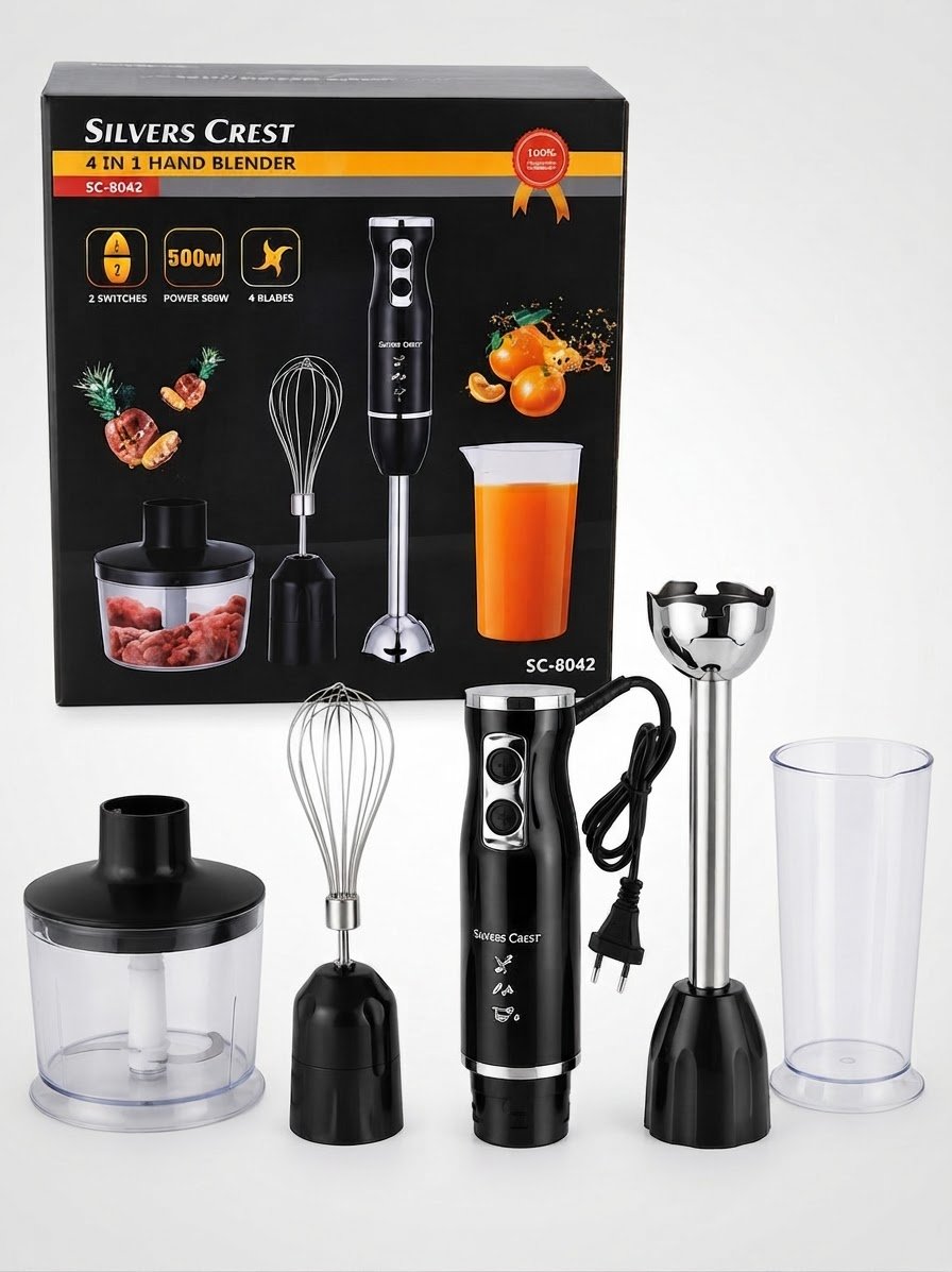Blender plongeant 4 en 1