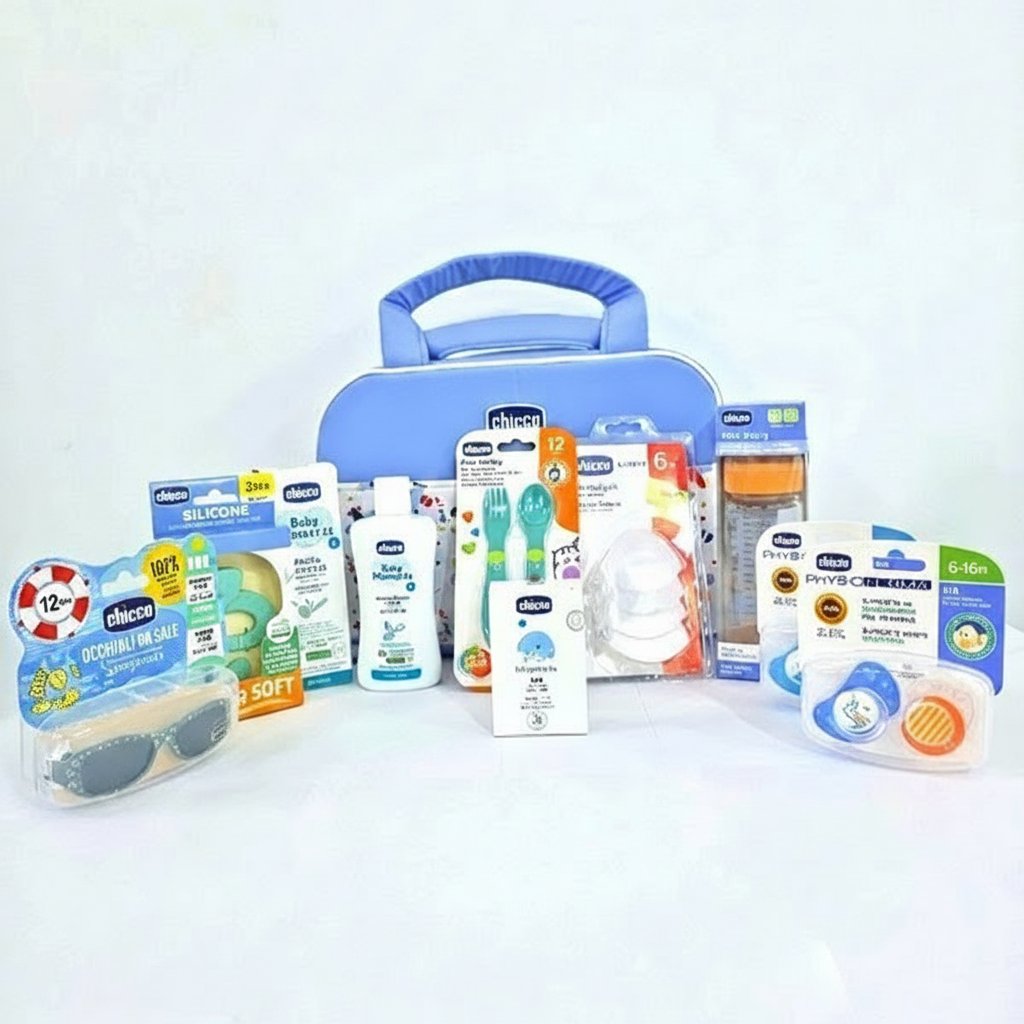 CHICCO sac maternité Bleu 