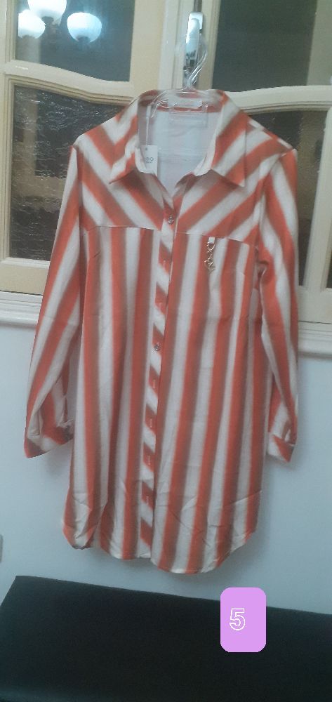 Magnifique chemisier chic, made in Turkey 🧡🤎🤍