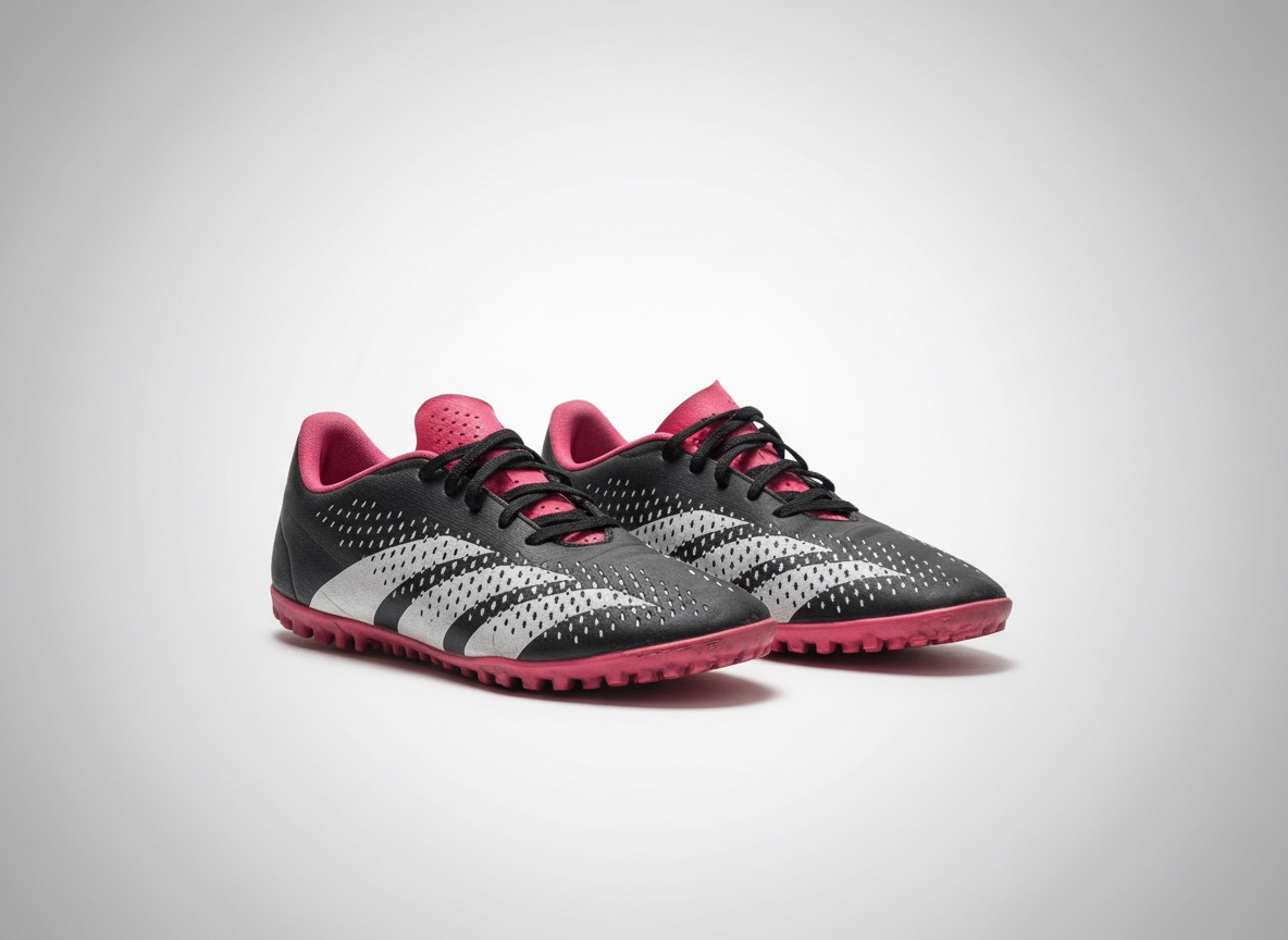 Adidad predator black/White/Pink 