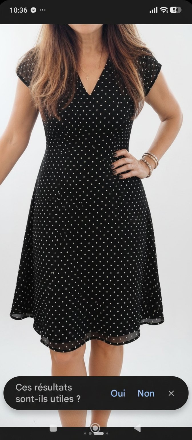 Robe pratique en coton