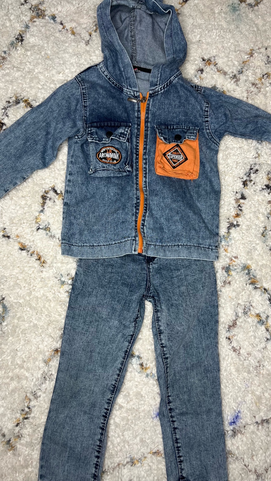 Ensemble garçans Denim