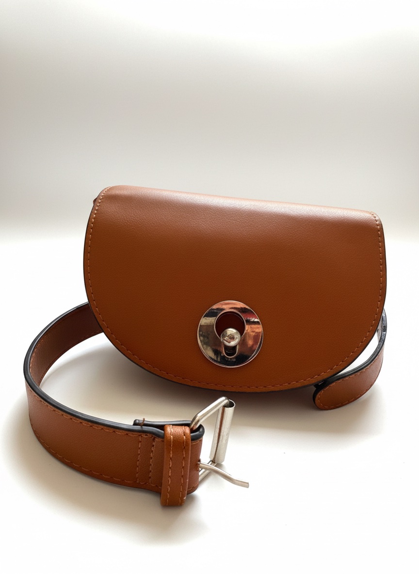 Sac ceinture camel