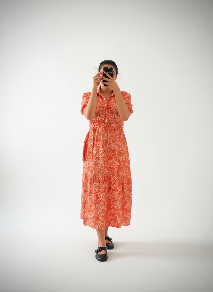 Robe Estivale orange