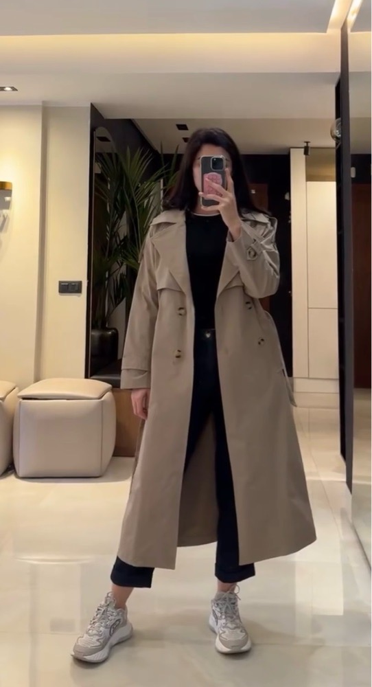 Trench coat beige