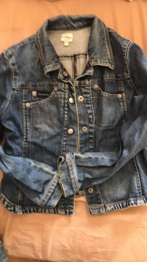 Veste jean taille 10 ans