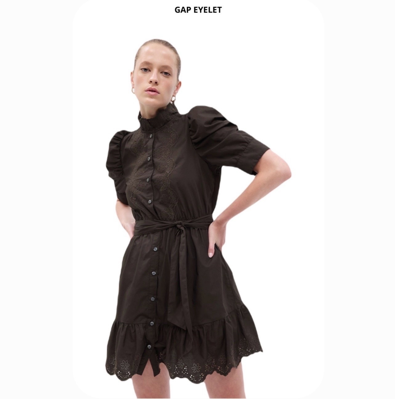 Robe Gap Eyelet – Taille S 