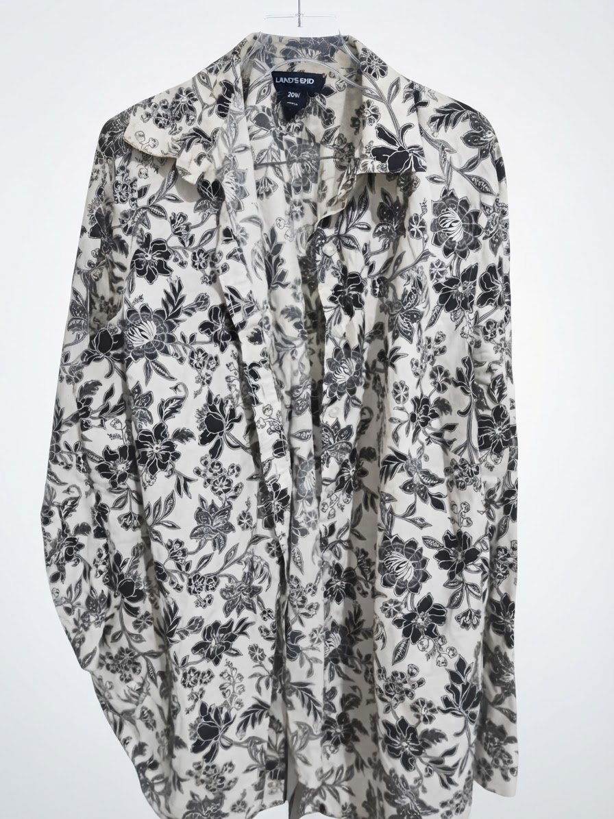 Chemise noir et blanc