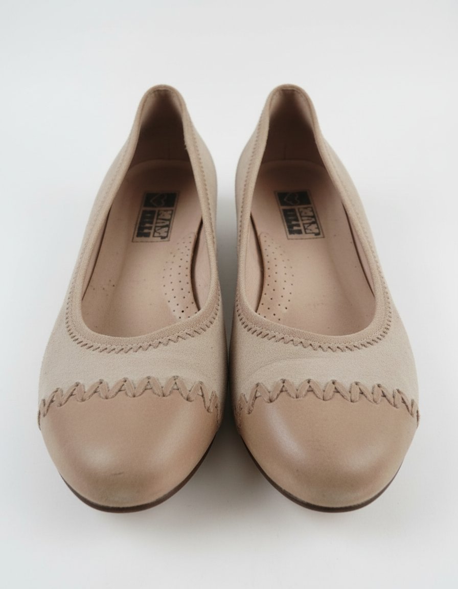 Chaussure en daim velouté