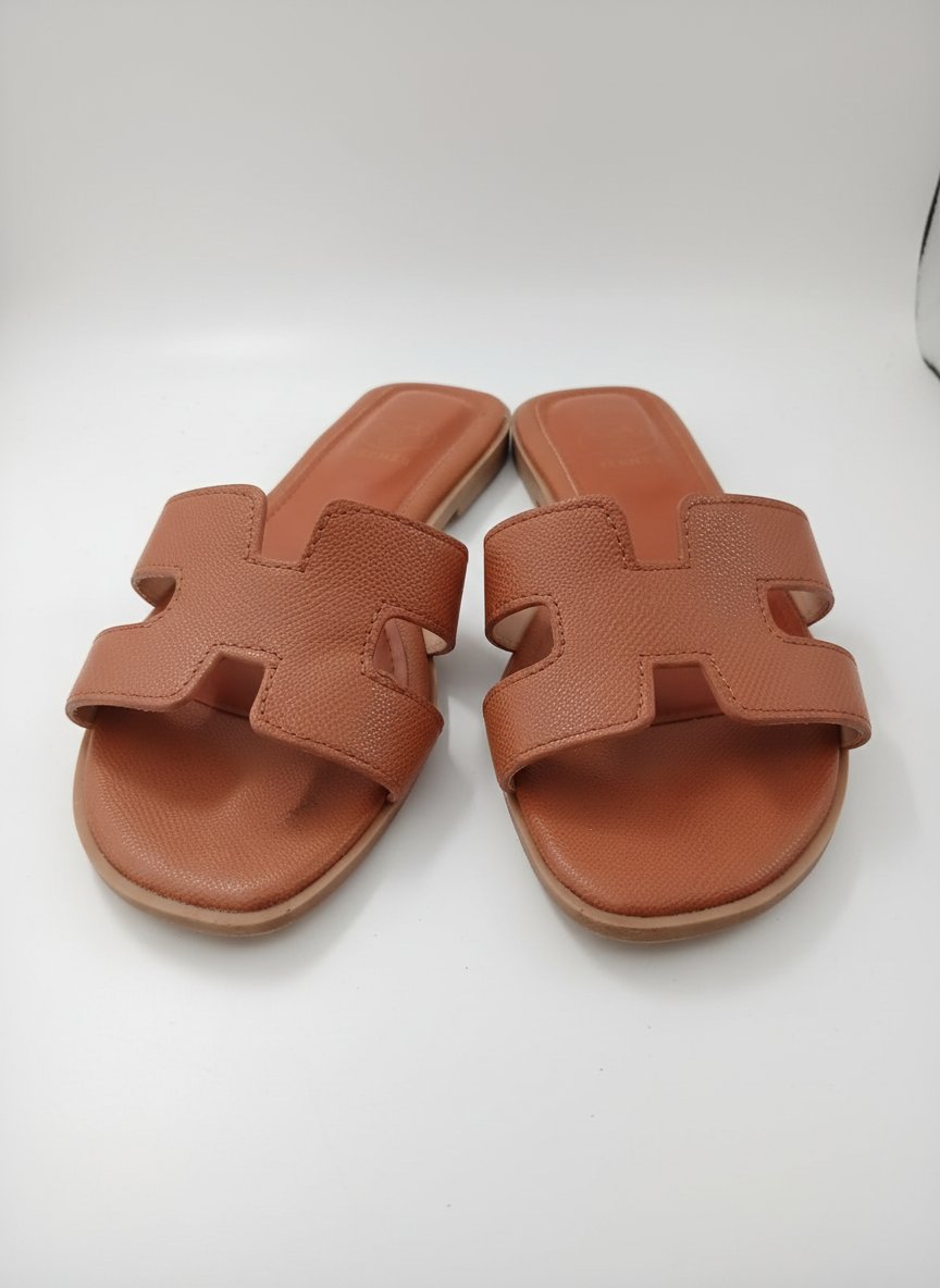 Claquette marron 