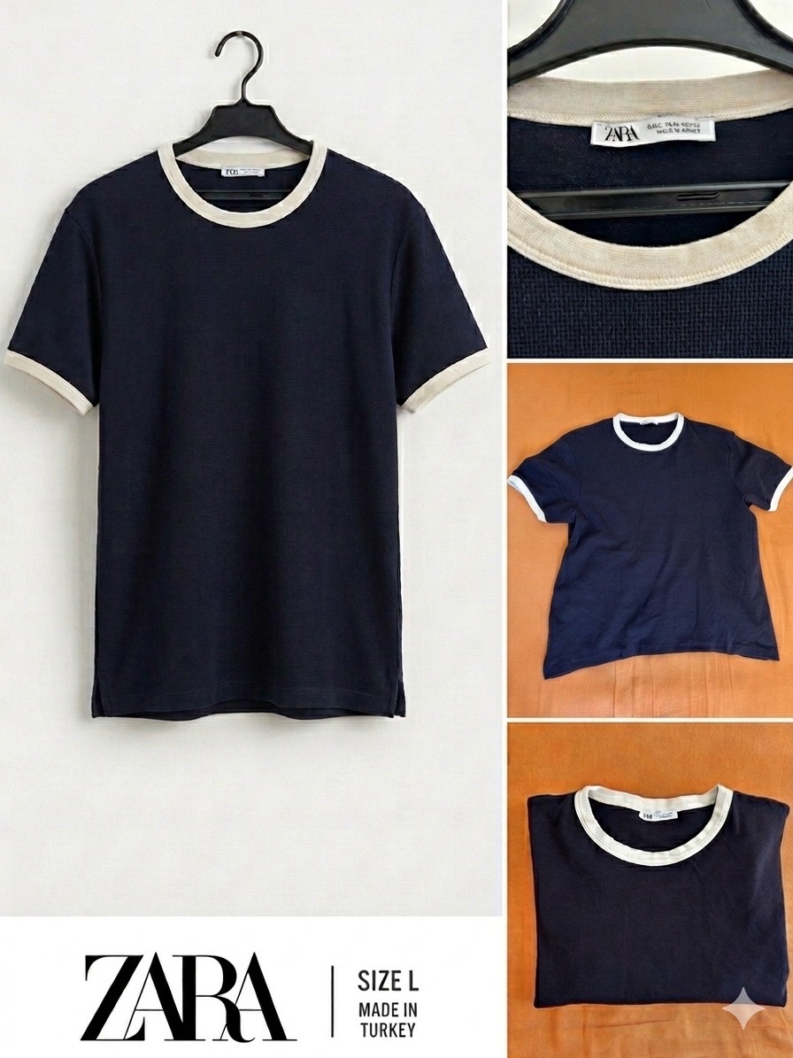 Cropped T-Shirt Zara 