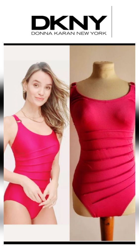 Maillot de Bain Rouge Dkny