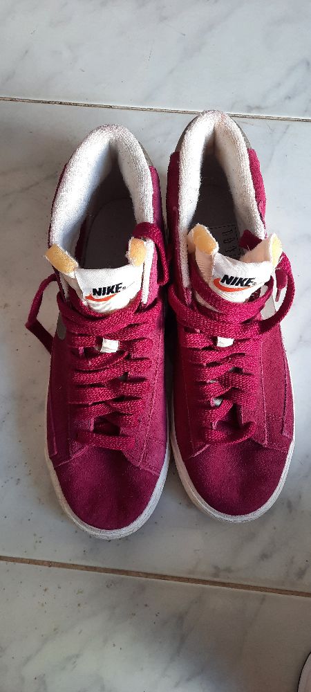 Basket Espadrille  Nike rose 