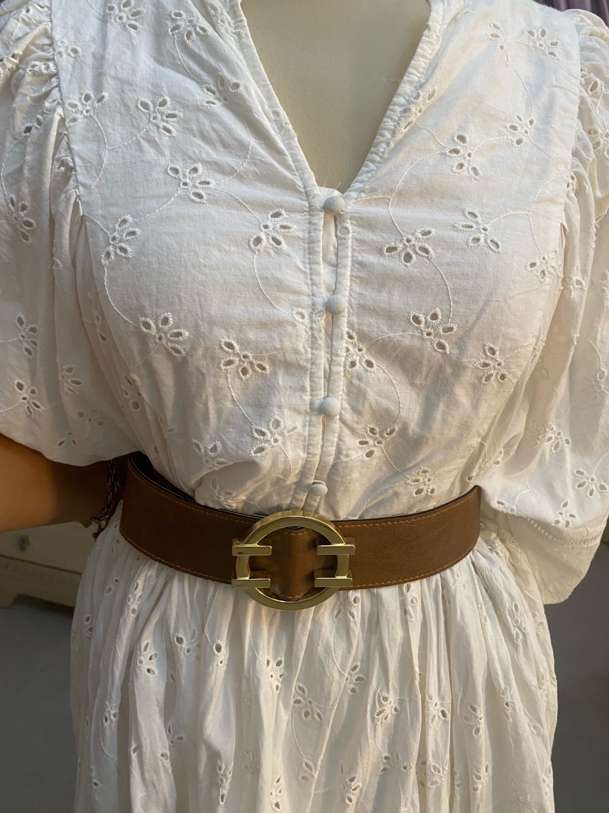 Robe blanche L et Xl