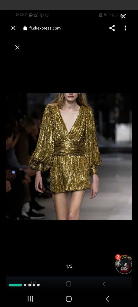 Jolie Robe tendance 💜