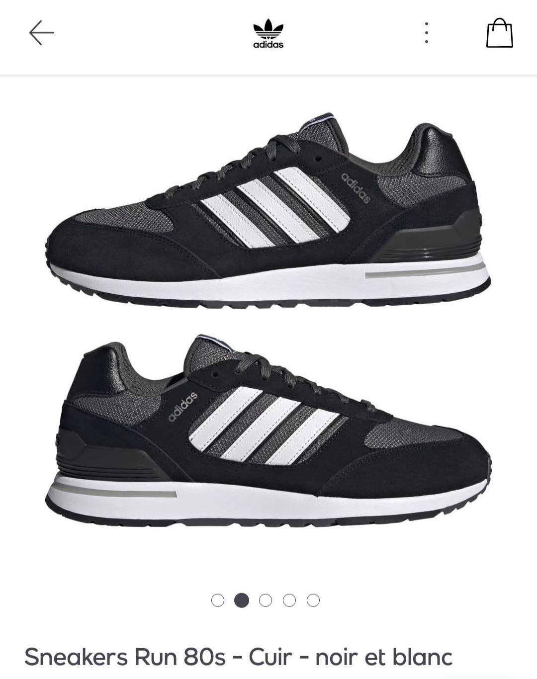 Basket adidas neuf pour homme