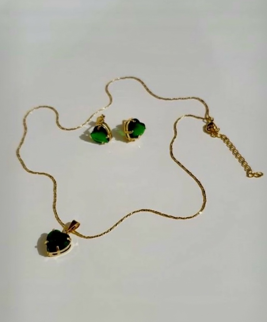 Set bijoux (strass) 