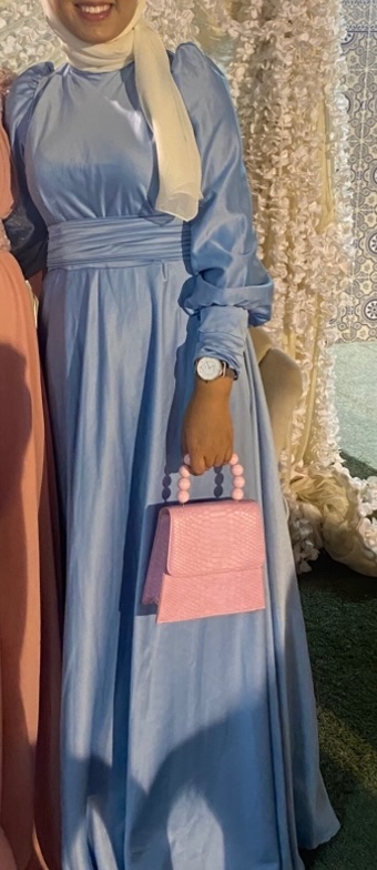 Robe soiré satin