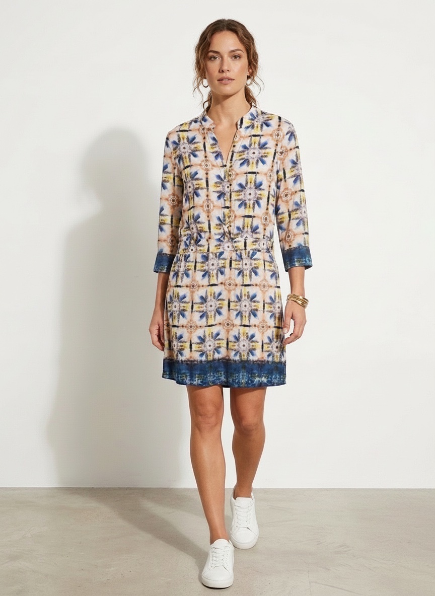 ROBE CHEMISE CONBIPEL made in italie  LEGERE MI-Longue 