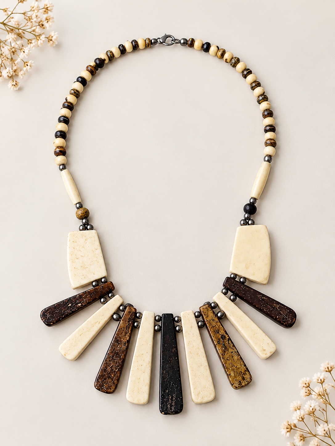 Collier ethnique bohème 🤎