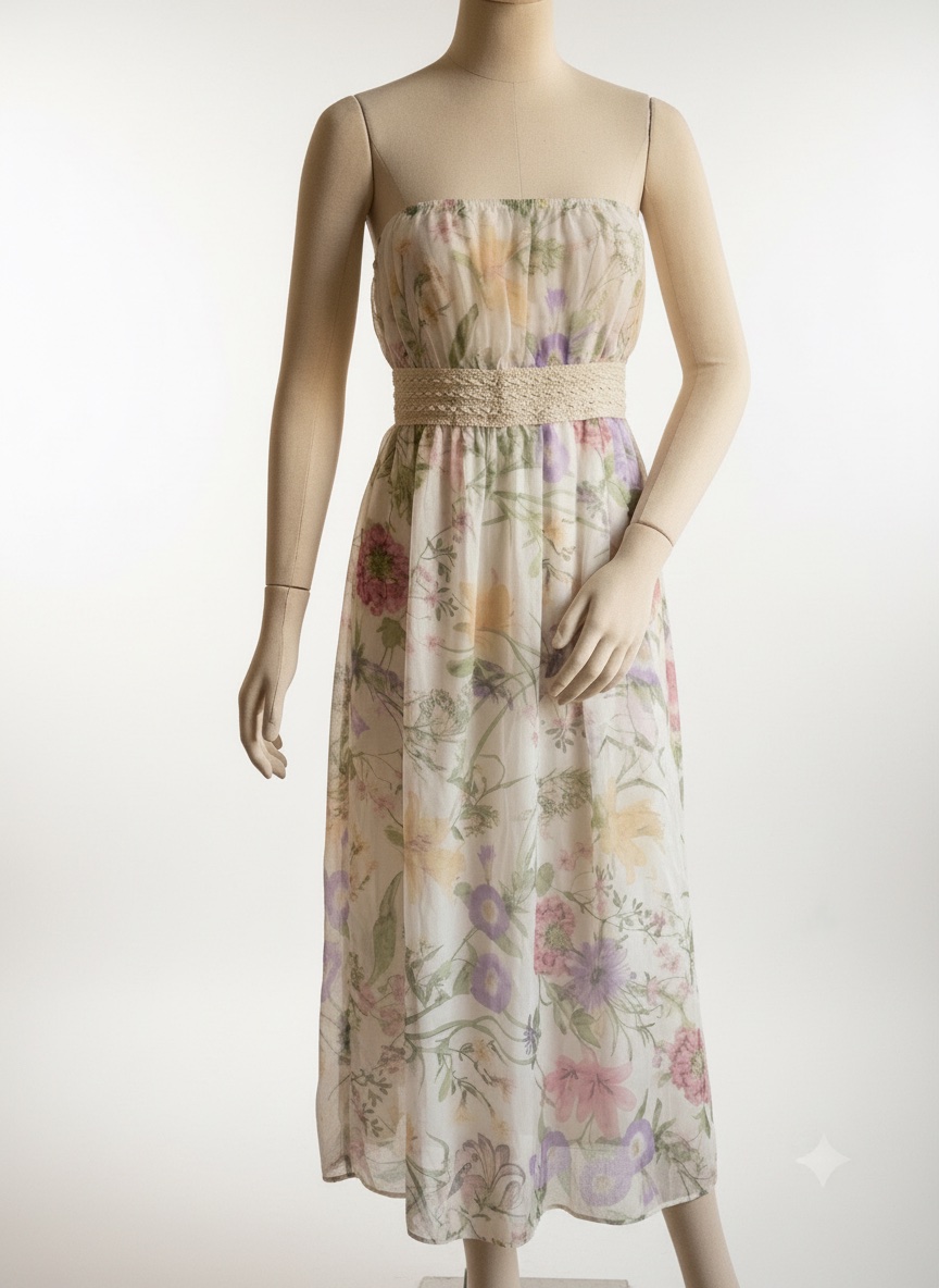 Robe d'été fleurie champêtre 🌸✨