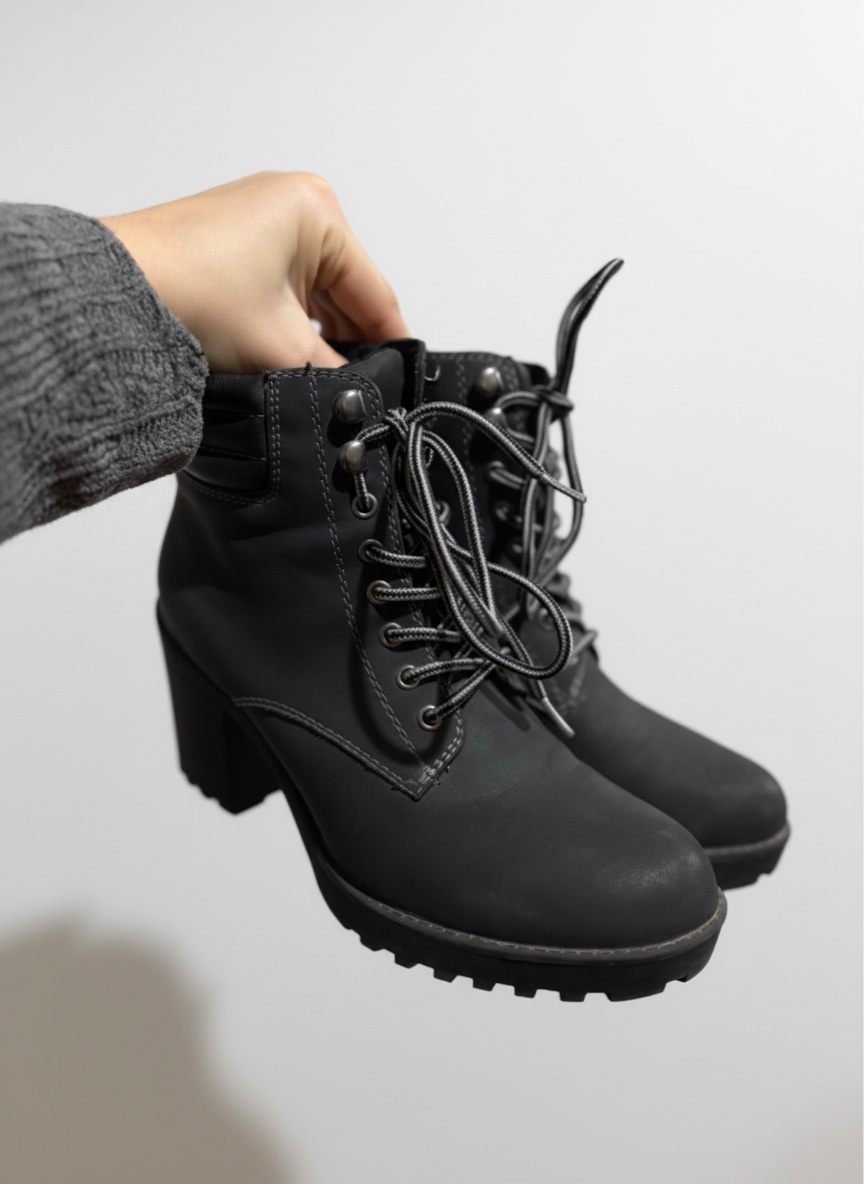 Bottines grises