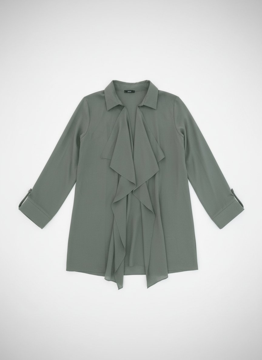 Green blouse 