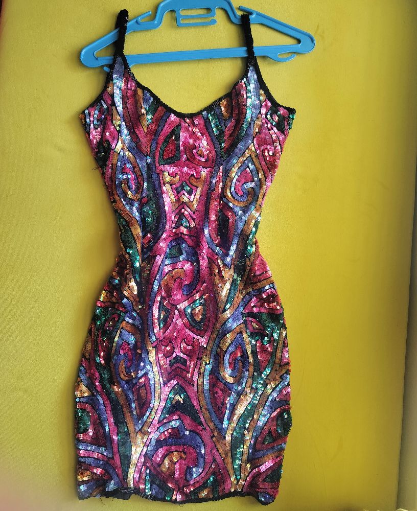 Robe soirée brodée Pinky Créations 
