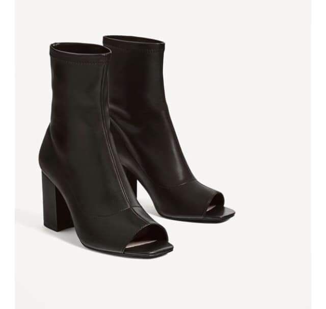 bottines kaki zara