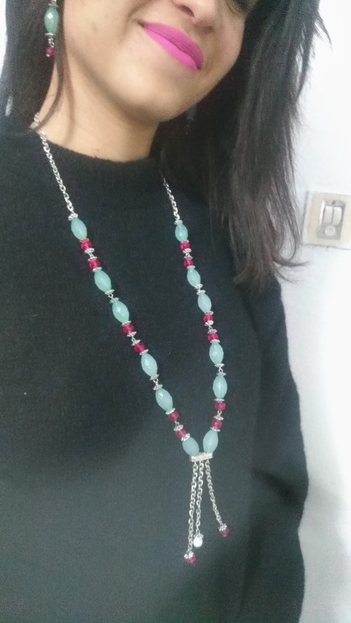 Parure fait à la main