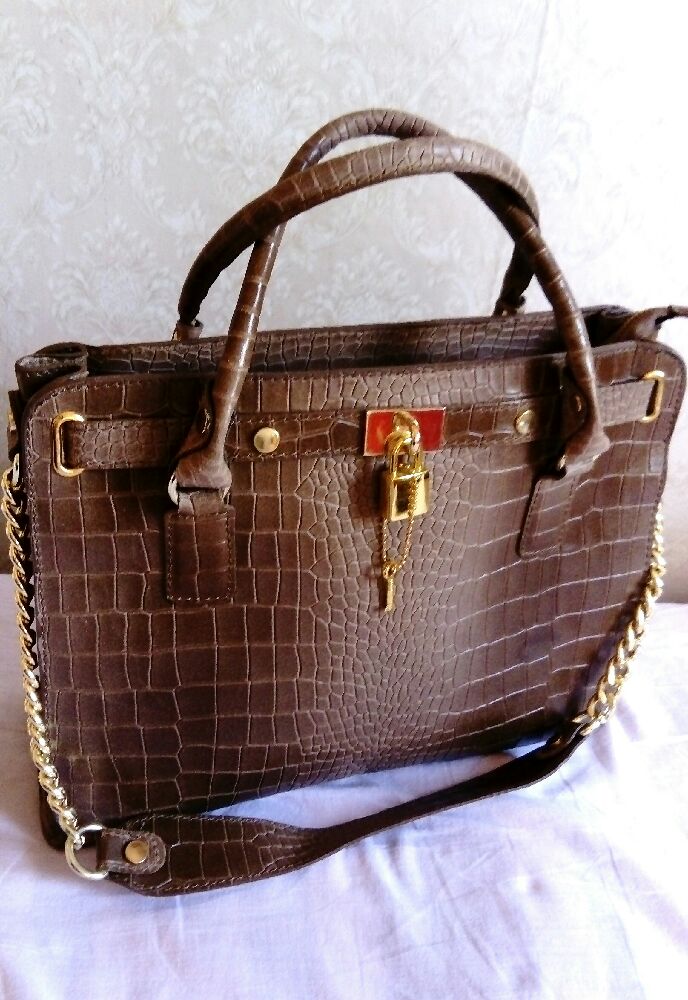 Sac a main croco style hermes 