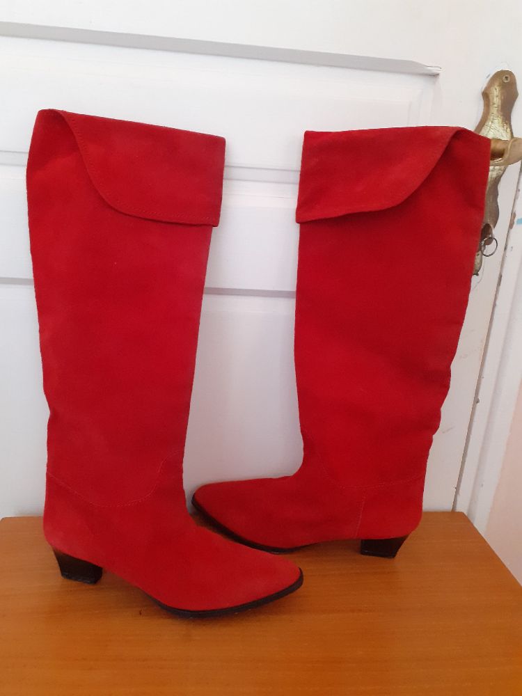 boots daim Charles Jou9rdan authentiques