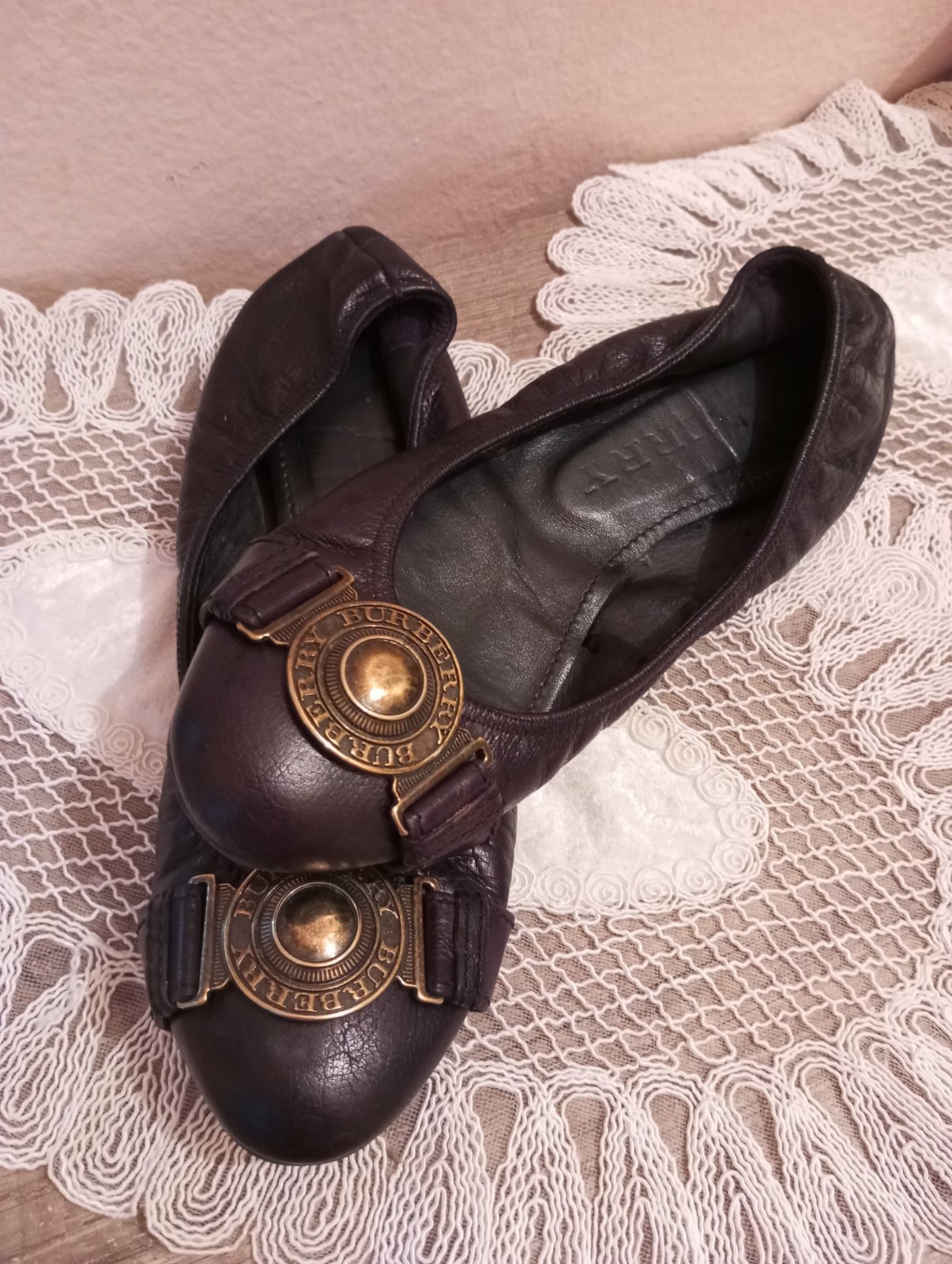 Ballerines burberry authentiques