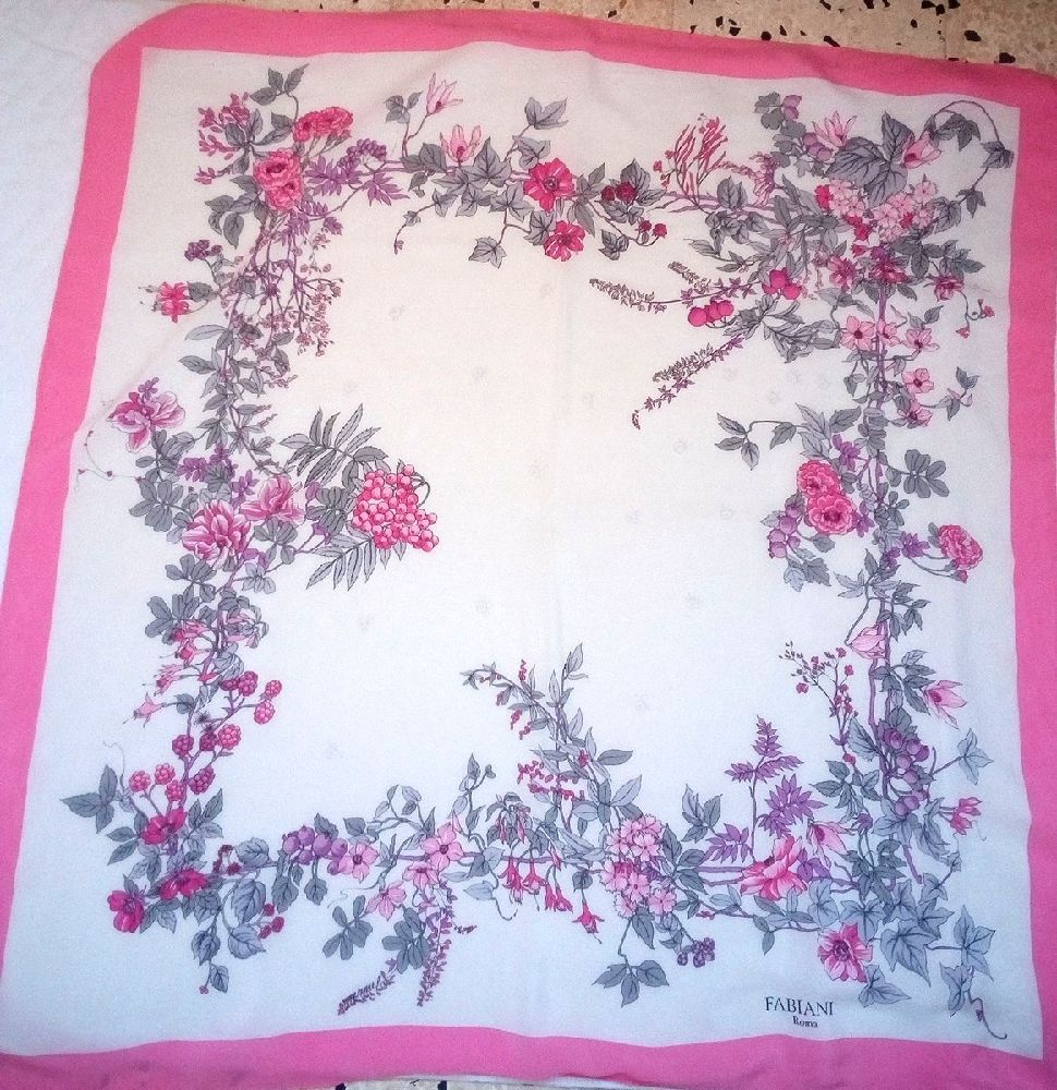 Foulard Fabiani en soie