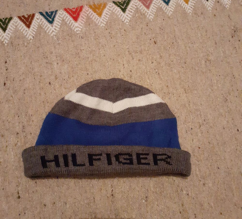 bonnet en laine tommy hilfiger authentique