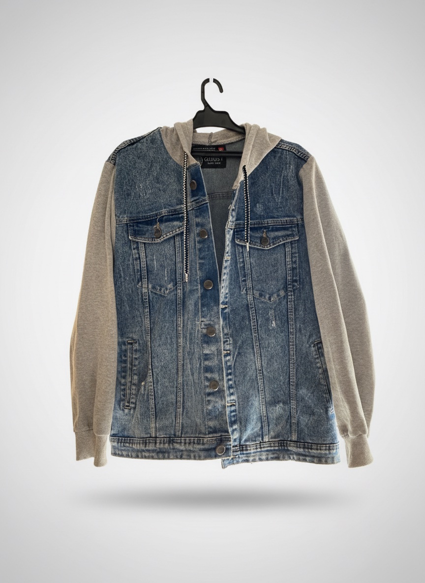 Veste jean bleu 