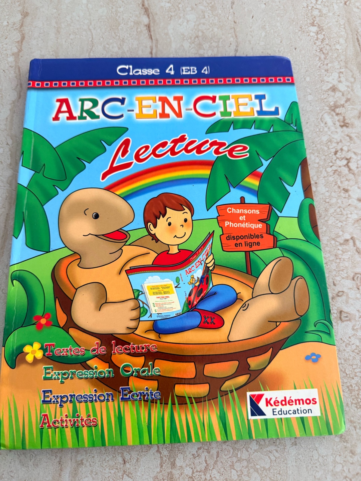 Livre lecture arc en ciel classe 4