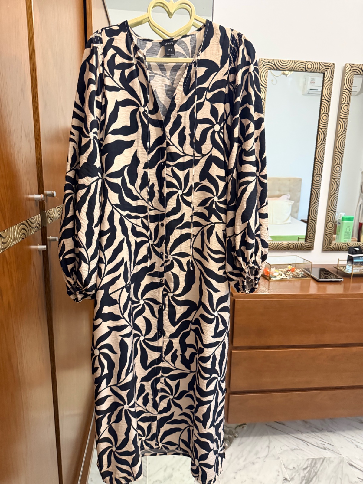 Robe lindex fleurie