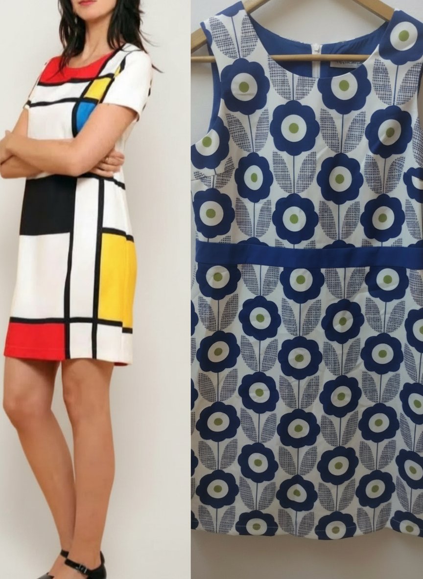 Deux robes "Hippocampe"