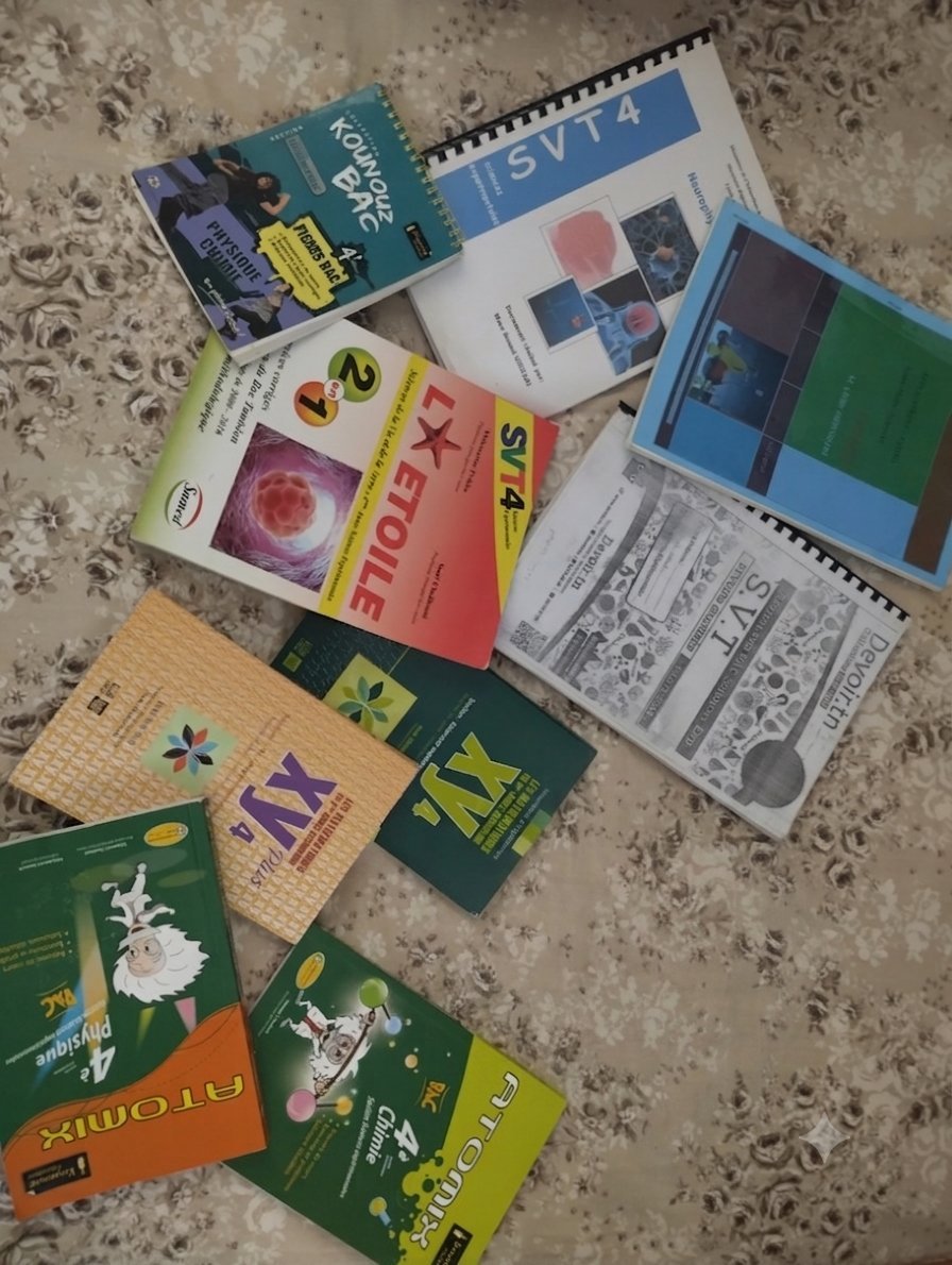 Lot parascolaires BAC Science 