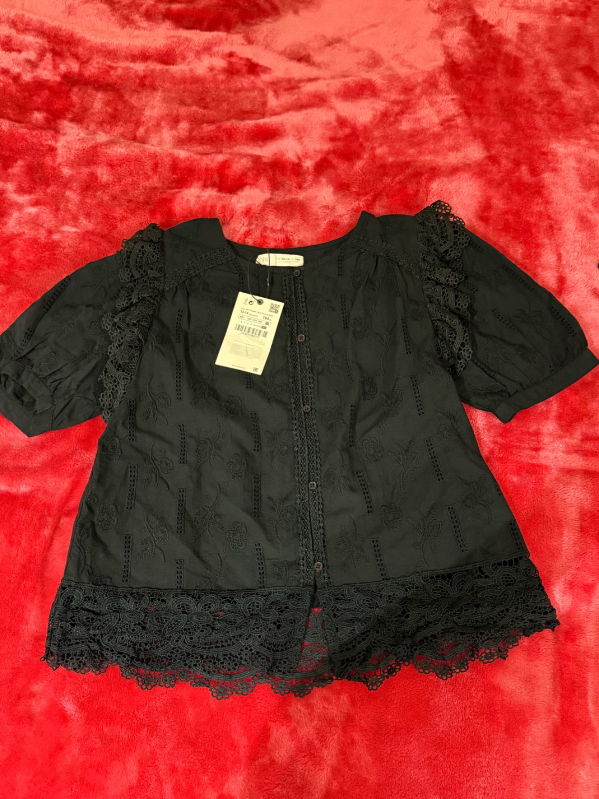 Blouse Zara 13-14 ans