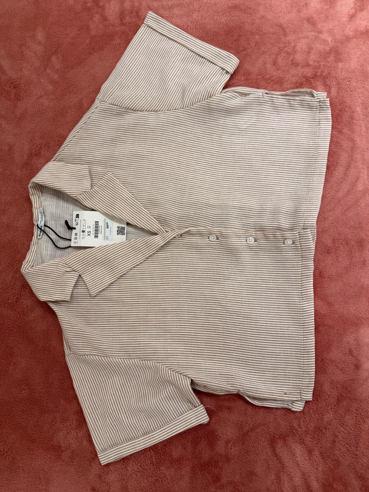 Chemise légère courte Bershka