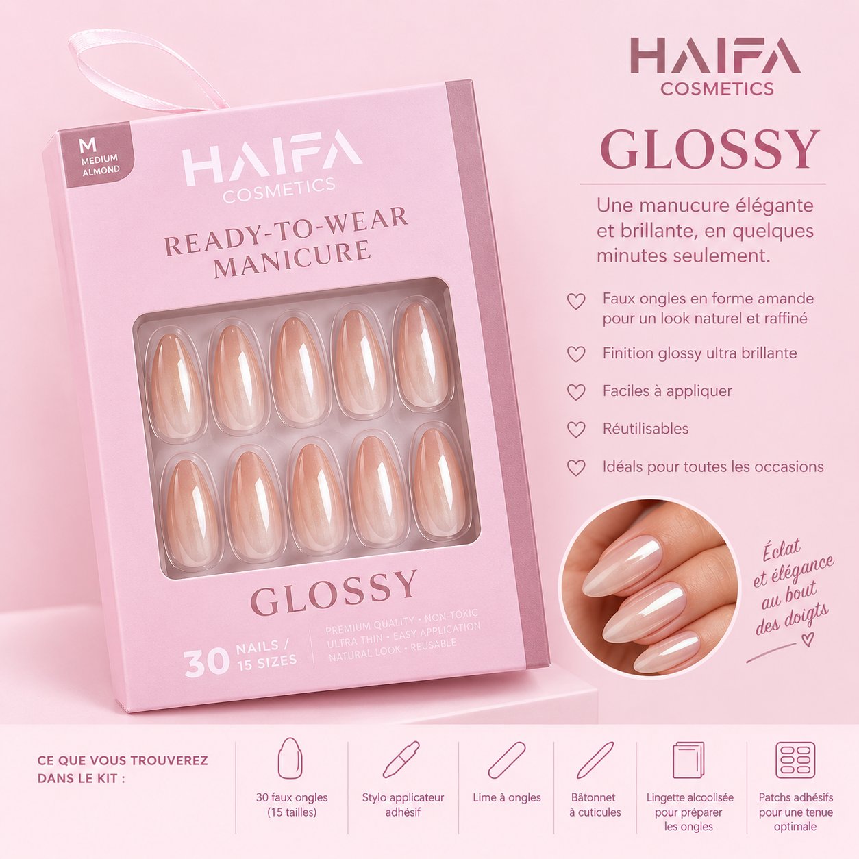 Press on Faux ongles