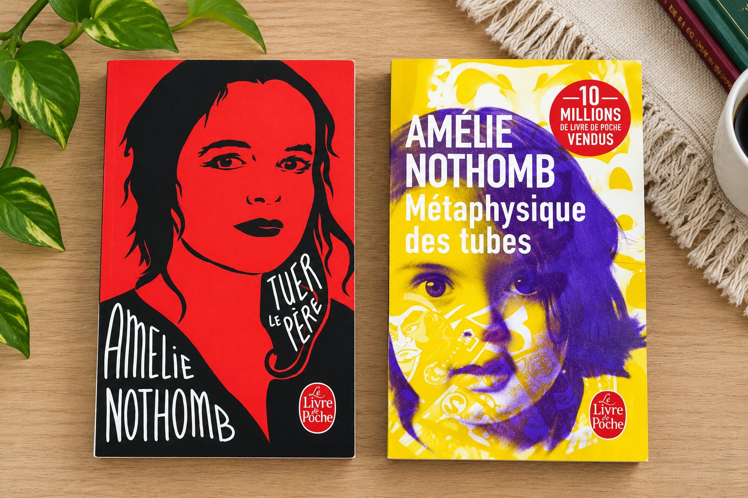 2 livres d'Amélie Nothomb 