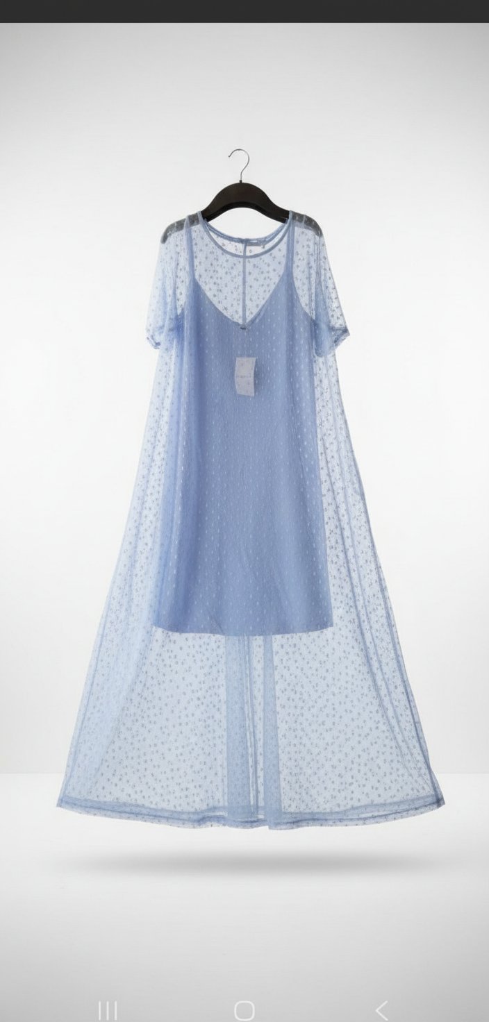 Robe d'été bleu